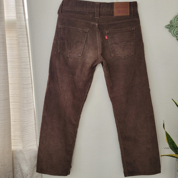 Levi's 549 Brown Straight Jeans Classic Style - Picture 2 of 13